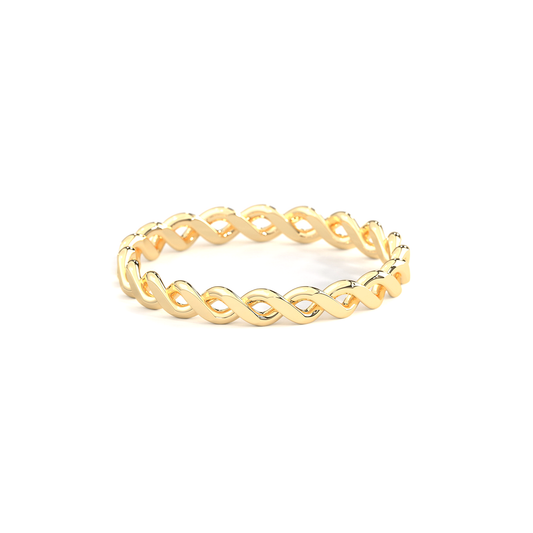 Braided Eternity Band