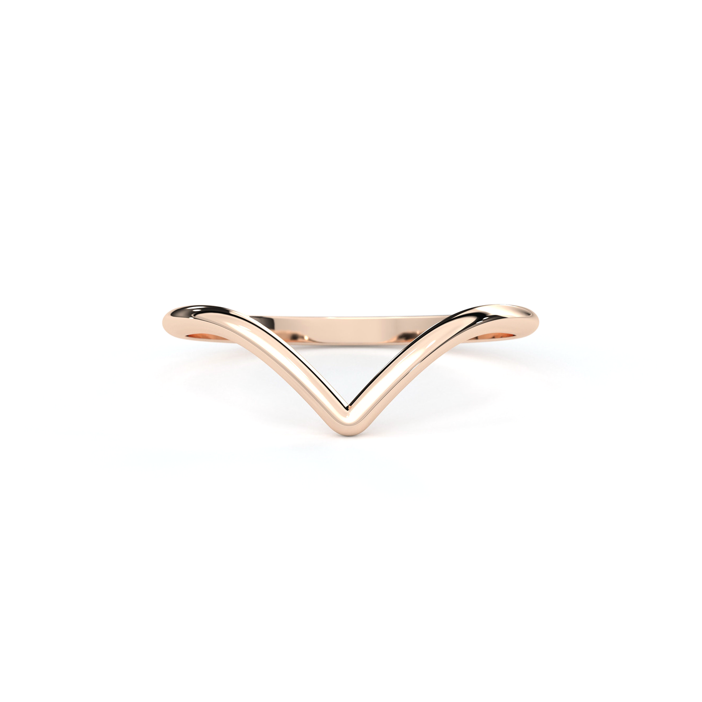 V Stack Band Ring