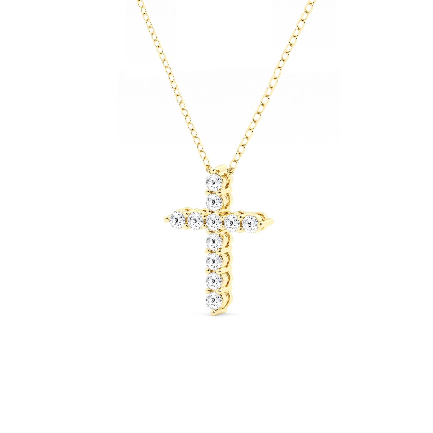 Cross Diamond Necklace 0.36 CTW